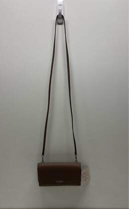 Kate Spade Winni Laurel Way Leather Crossbody Wallet Clutch Bag