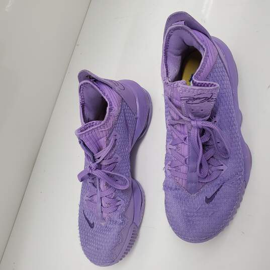 lebron james purple shoes