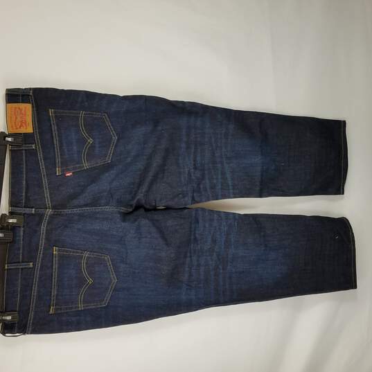Levi's Men 541 Dark Wash Athletic Taper Jeans 54 image number 2
