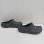 Dual Crocs Gray Comfort Size in Women's 12 & Men's 10 image number 4
