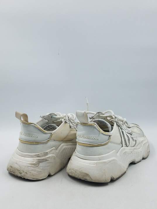 Authentic D&G White Oversized Sneaker M 10 image number 4