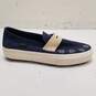 Vans Style 53 Mystic Parisan Night Shifting Sand Blue Canvas Casual Shoes Unisex Size 6M/7.5L image number 1