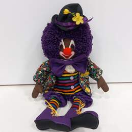 Clown Collectible Cloth Doll alternative image