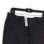 NWT Mens Gray Flat Front Slash Pocket Straight Leg Dress Pants Size W32 L30 image number 3