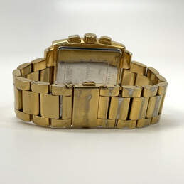 Designer Michael Kors Gold-Tone Stainless Steel Chronograph Wristwatch alternative image