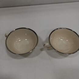 Set of 2 Lenox Montclair Cups/Saucers alternative image