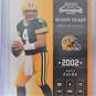2002 HOF Brett Favre Playoff Contenders Gold Sample Green Bay Packers image number 2