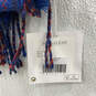 NWT Womens Multicolor Plaid Fringe Multi-Functional Bella Rectangle Scarf image number 3