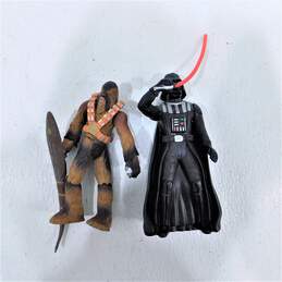 2 Vintage  Star Wars Figures   Darth Vader & Chewbacca