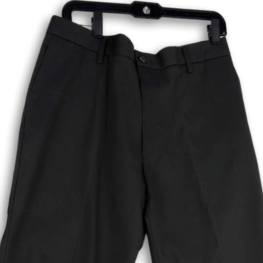 NWT Mens Gray Flat Front Slash Pocket Straight Fit Chino Pants Size 36/32 image number 1