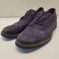Cole Haan Air Harrison Suede Wool Lace Up Shoes Blue 9.5 image number 3