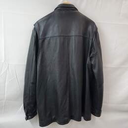 Wilsons Leather Full Zip Black Jacket Men's XLT alternative image