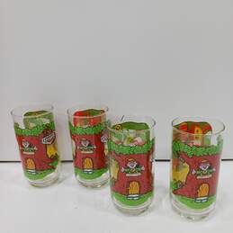 Bundle of 4 Soft Batch Collector Keebler Elf Drinking Glasses IOB alternative image
