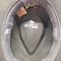 Bigalli Brown Wool Felt Water Repellent Fedora Hat Size Medium image number 2