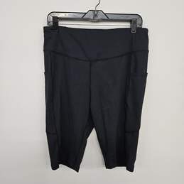 Baleaf Black Pocketed High Waist Shorts