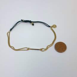 Designer Stella & Dot Gold Tone Rainbow Harmony Adjustable Chain Bracelet alternative image