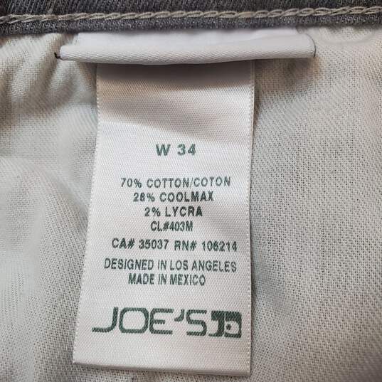 Joe's Men Grey Jeans Sz 34 image number 5