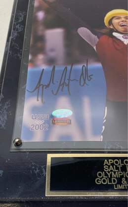 Gold Medal Olympian Apolo Anton Ono Signed 8x10 Photo Plaque with COA alternative image