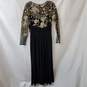 David Meister Blank/Gold Mother of the Groom Dress Sz: 6 with Tags image number 1
