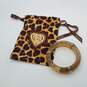 Brighton Trinity Leopard Animal Print Acrylic Bangle Bracelet W/Bag 69.7g image number 5