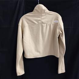 The North Face Women's W 100 GL Crop 1/4 Zip Mock Neck Jacket Size S alternative image