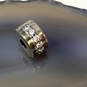 Designer Pandora P2 S925 ALE Sterling Silver CZ Stone Clip Beaded Charm image number 1