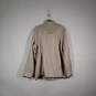 NWT Womens Chevron Mock Neck Long Sleeve Pockets Quarter-Zip Jacket Size XXL image number 2