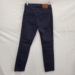 NWT J. Crew Matchstick Cotton Polyester Blend Dark Blue Jeans Size 27 alternative image