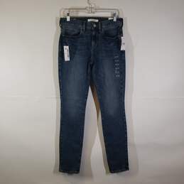 NWT Mens Medium Wash Regular Fit Denim Skinny Jeans Size 28X30