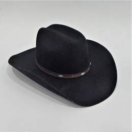 Men’s Cody James Cowboy Hat 3X Wool Felt Black No Size Tag