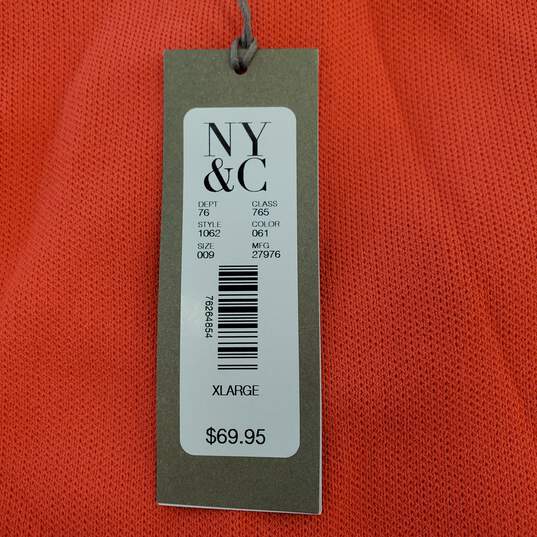 New York & Company Women Red Orange XL NWT image number 5