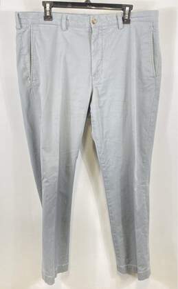 Polo Ralph Lauren Mens Gray Stretch Straight Fit Chino Pants Size 36/30