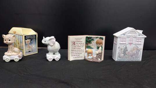 Bundle of Four Precious Moments Figurines image number 2