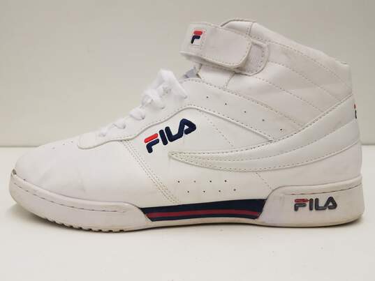 Fila F-17 Classic Men's Casual Shoes White Size 12 image number 2
