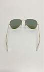 Ray Ban Aviator Flash Lenses Sunglasses Gold One Size image number 8