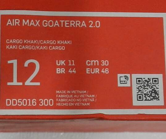 Nike Air Max Goaterra 2.0 Cargo Khaki Men's Shoe Size 12 image number 7