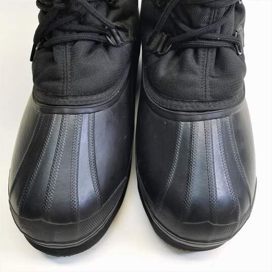 Sorel Kaufman Canada Glacier Men's Boots Black Size 13 image number 6