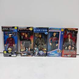 Bundle of 5 Assorted Star Trek Figures IOB