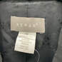 Womens Black Long Sleeve Notch Lapel Classic Four Button Blazer Size 10 image number 3