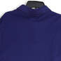 NWT Mens Blue Collared Short Sleeve Luxe Touch Performance Polo Shirt Sz L image number 4