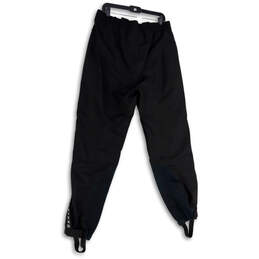 Womens Black Elastic Waist Pockets Pull-On Jogger Pants Size Large alternative image