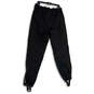 Womens Black Elastic Waist Pockets Pull-On Jogger Pants Size Large image number 2