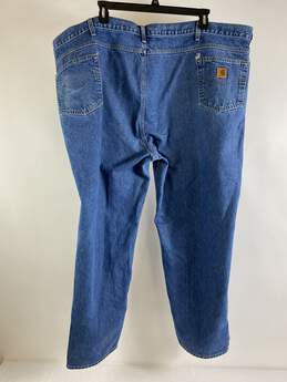 Carhartt Men Blue Jeans 54 alternative image