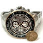 Designer Invicta 13870 Silver-Tone Chronograph Round Dial Analog Wristwatch image number 2