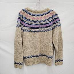 VTG Eddie Bauer's WM's Norwegian Style Wool Handknitted Sweater  L alternative image