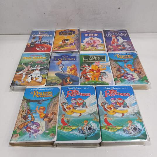 Disney 11 VHS Bundle image number 1