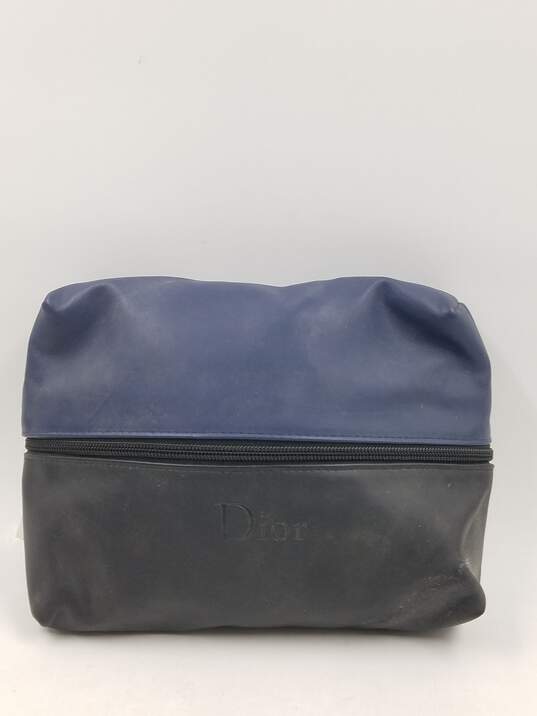 Authentic DIOR Beauty Navy Toiletry Pouch image number 1