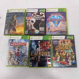 Bundle of 6 Assorted Xbox 360 Games