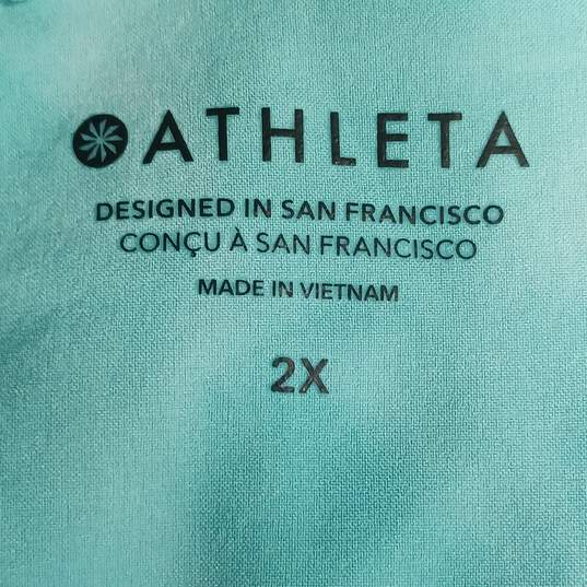 Althleta Women's Run with It Light Tie-Dye Printed Full Zip Jacket Size 2X NWT image number 5