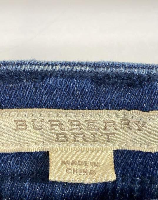 Burberry Brit Blue Capri Jeans - Size 31W image number 3